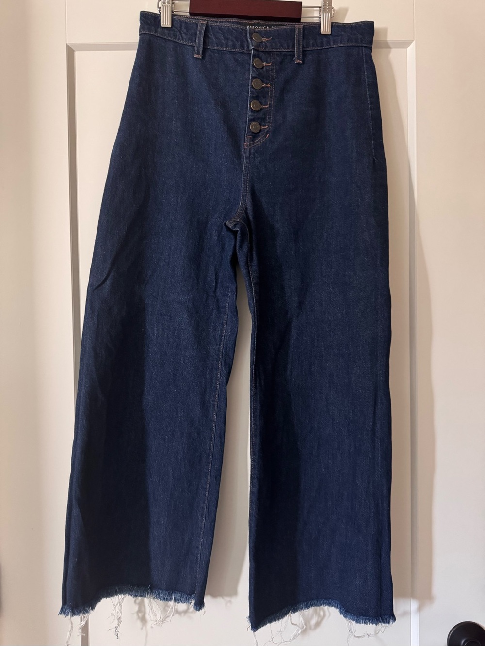 Veronica Beard Dark Blue Denim Jeans - Picture 1 of 5